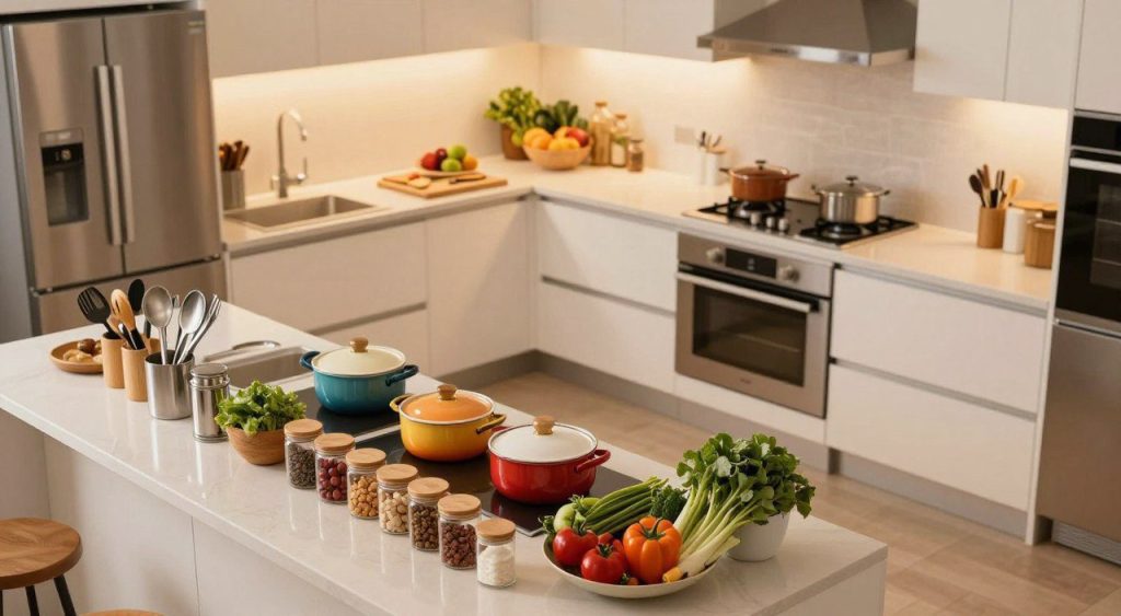 O Hábito Simples Que Mantém a Cozinha Organizada