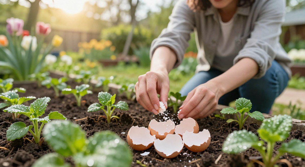Como Usar Casca de Ovo Corretamente no Jardim