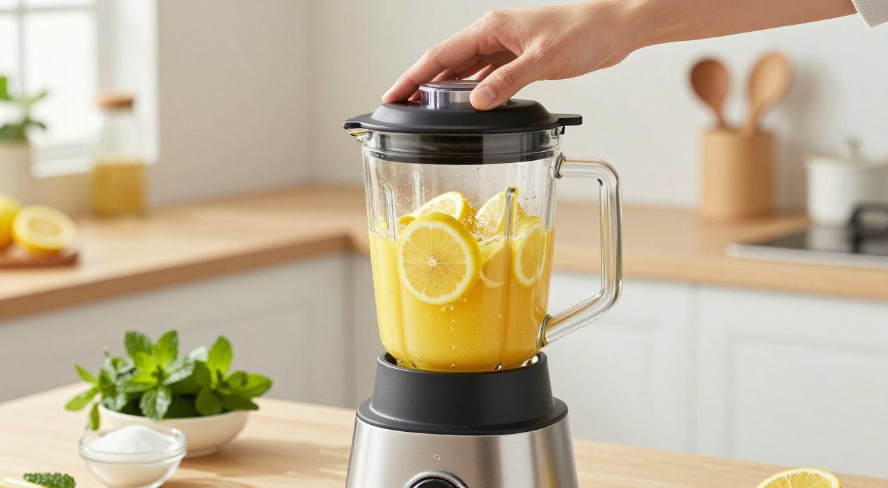 O Truque Para Bater Limão Sem Amargar no Liquidificador