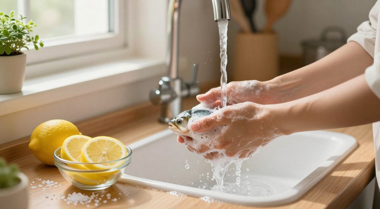 Truque Para Tirar Cheiro de Peixe das Mãos 