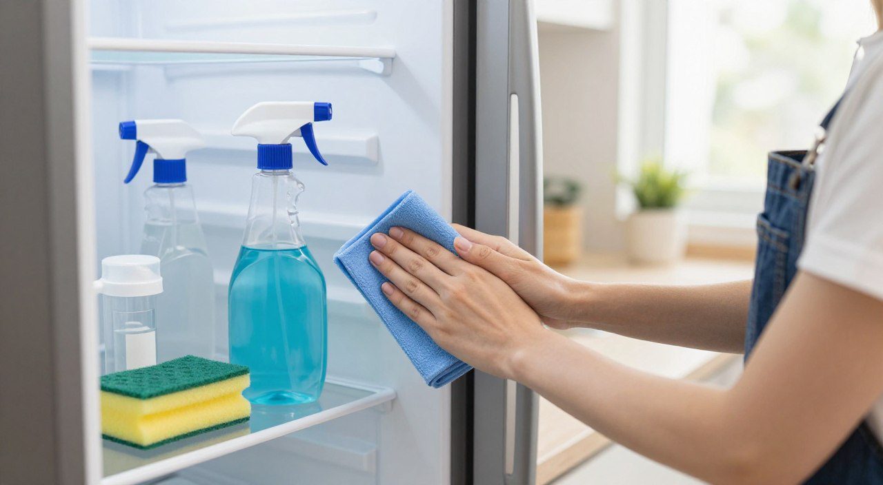 Como Limpar Sua Geladeira Com 3 Passos Simples e Práticos