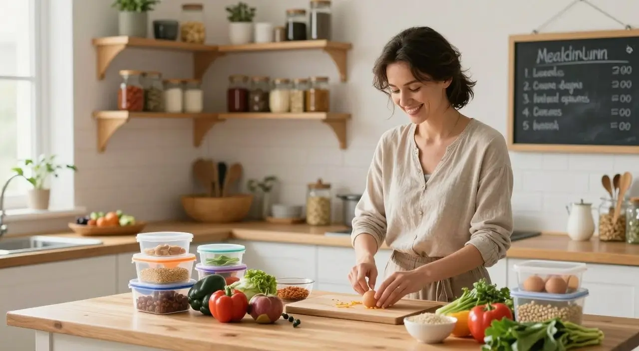 Hábitos simples para gastar menos na cozinha com organização e planejamento