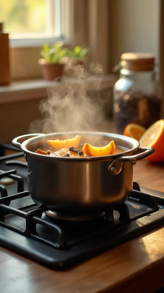 Aromatize a casa com casca de laranja e cravo