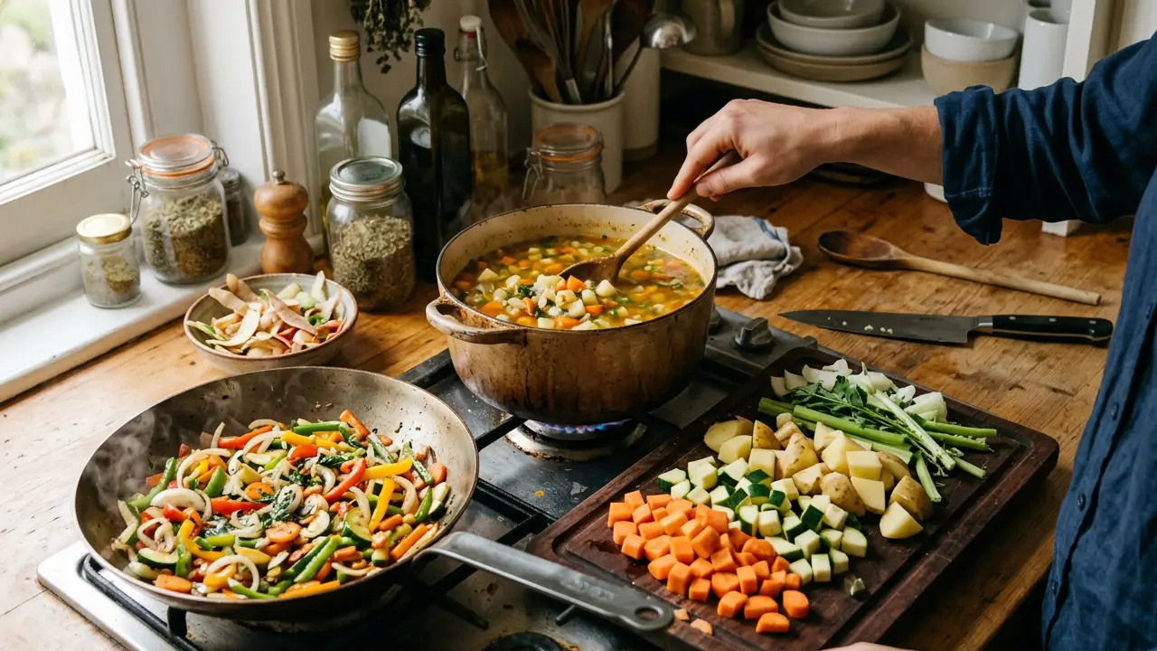 receitas práticas para reaproveitar legumes esquecidos na geladeira
